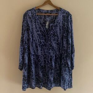 Chelsea Studio Poly Tunic Blouse